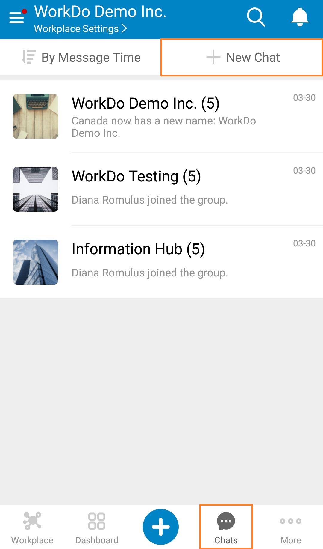 WorkDo-Create new chatroom 01